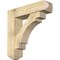 Ekena Millwork Merced Craftsman Rough Sawn Bracket w/ Offset Brace, Douglas Fir, 8"W x 32"D x 32"H BKT0806X32X32MRC04RDF - alternate 1